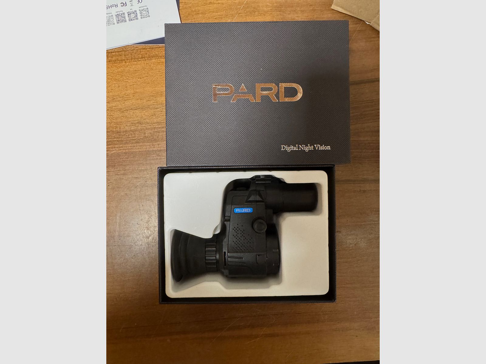 Pard NV 007 SP LRF 940 nm night vision device with quick release adapter Ø48mm