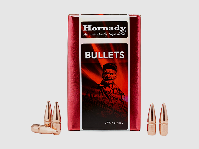 Hornady Geschosse .22/.224 – 55gr FMJ-BT Canelure – 100er