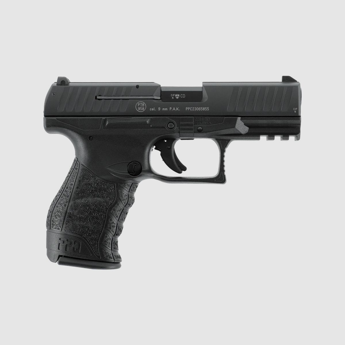 WALTHER PPQ M2 Schreckschuss Pistole 9mm P.A.K. Schwarz