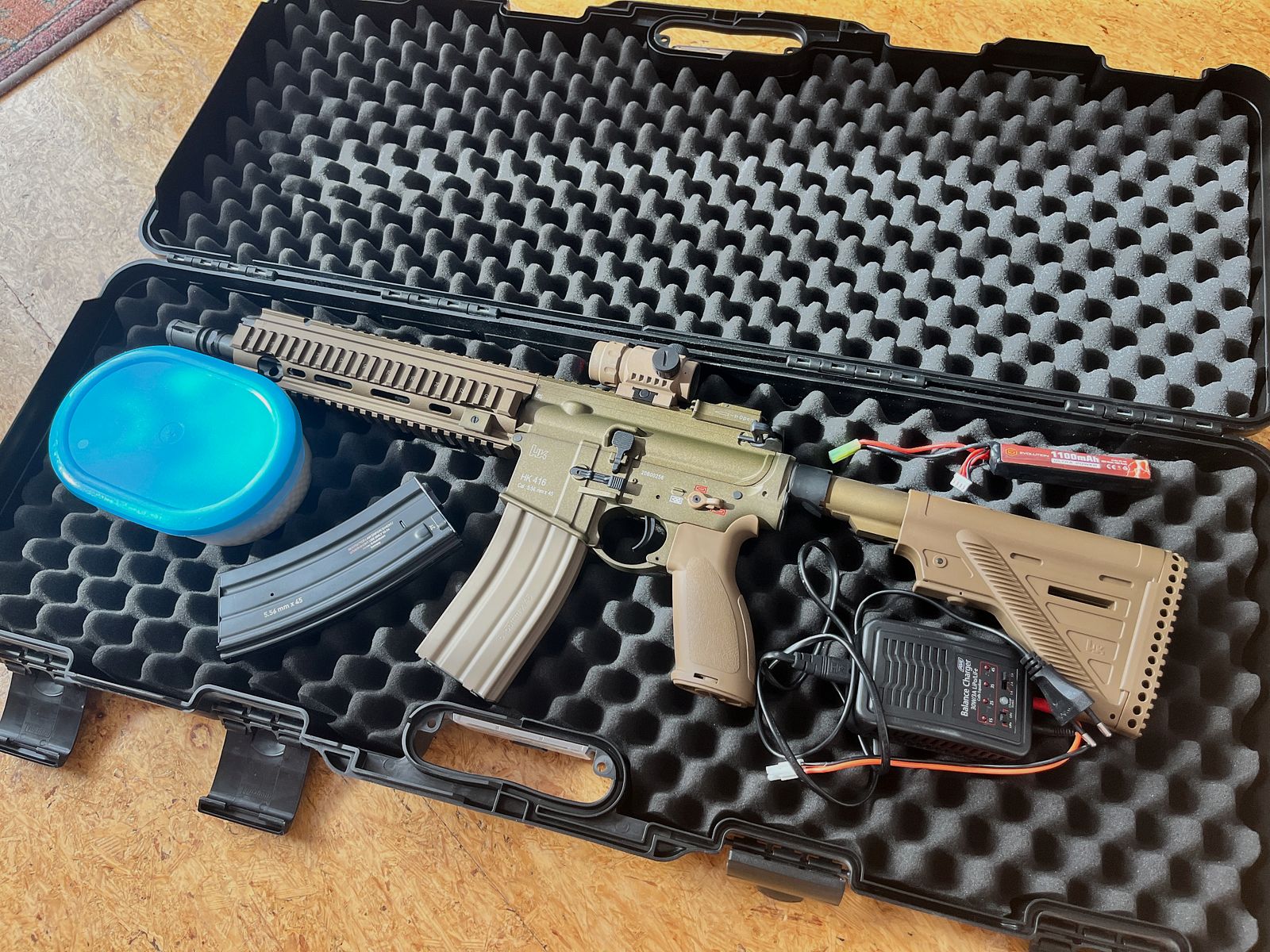 Umarex HK416 S-AEG in RAL 8000 Airsoft
