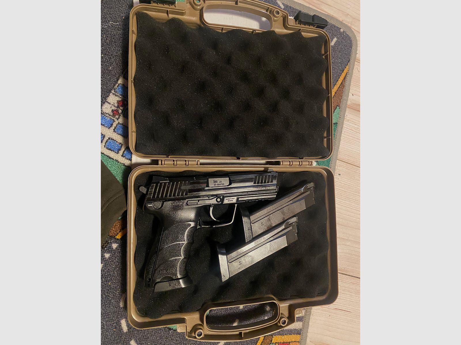 KWA Heckler und Koch HK45 Auto GBB 6mm