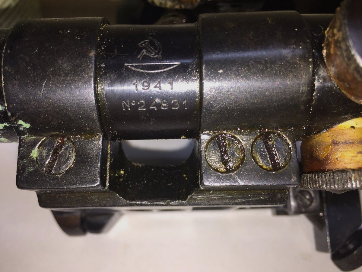 Zielfernrohr PU 1941 Mosin aus Wk2 