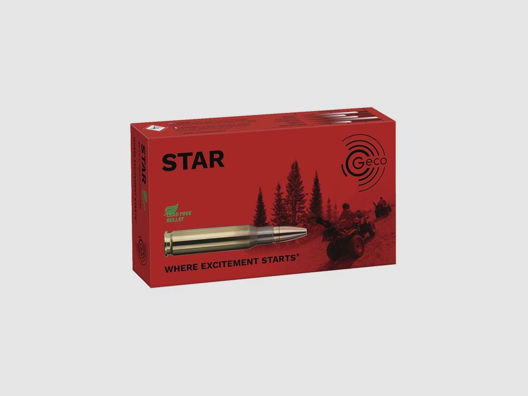 Pudełko 20 nabojów Geco star kal. 93x62 250gr 16,2G
