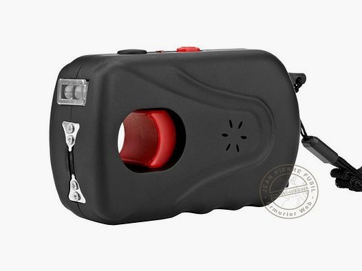 Poing électrique PIRANHA 3 000 000 V rechargeable avec lampe et alarme