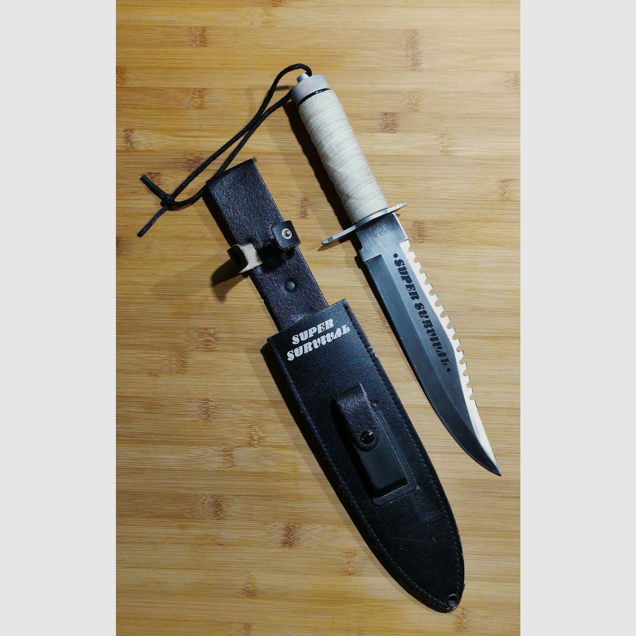 Cuchillo de caza, Outdoor, Bushcraft, Supervivencia, Camping