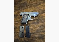 Pistola, Brünner Duo „Z“, 6,35 mm (Browning .25 ACP), pistola de bolsillo / pistola de bolsillo de chaleco
