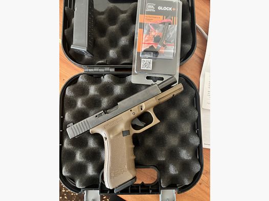 Glock 17 Gen 4 modelo especial bicolor