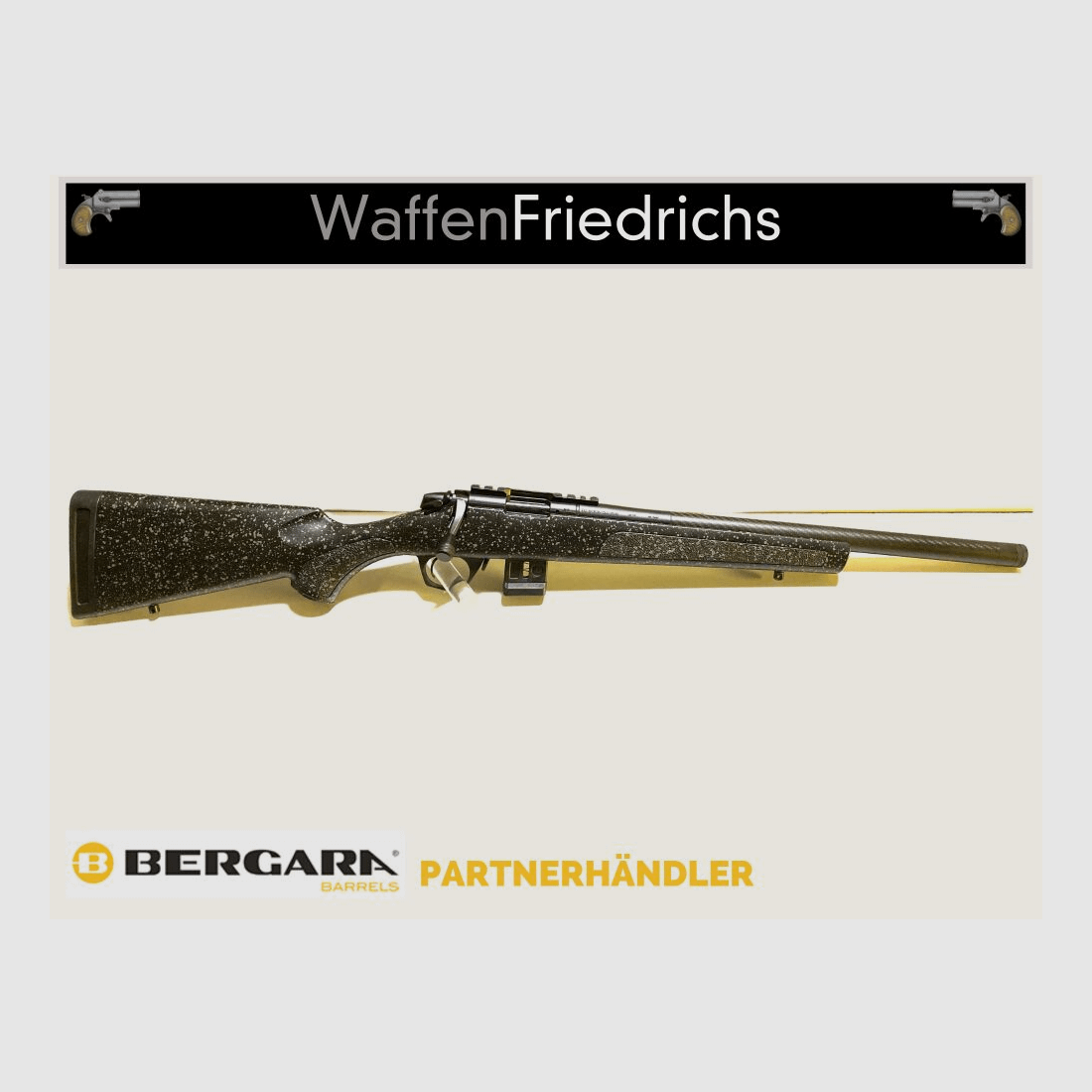 BERGARA	 BMR Carbon Repetierbüchse - Waffen Friedrichs
