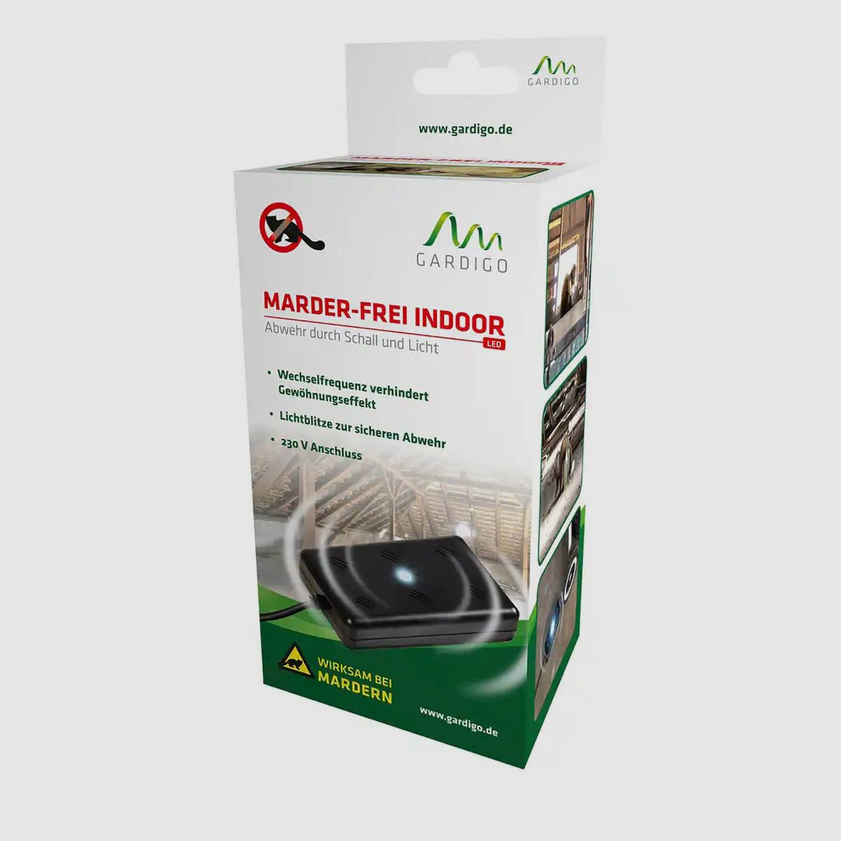 Gardigo Marderfrei Indoor (230V) pour maison et cabane de chasse, image 2 sur 2