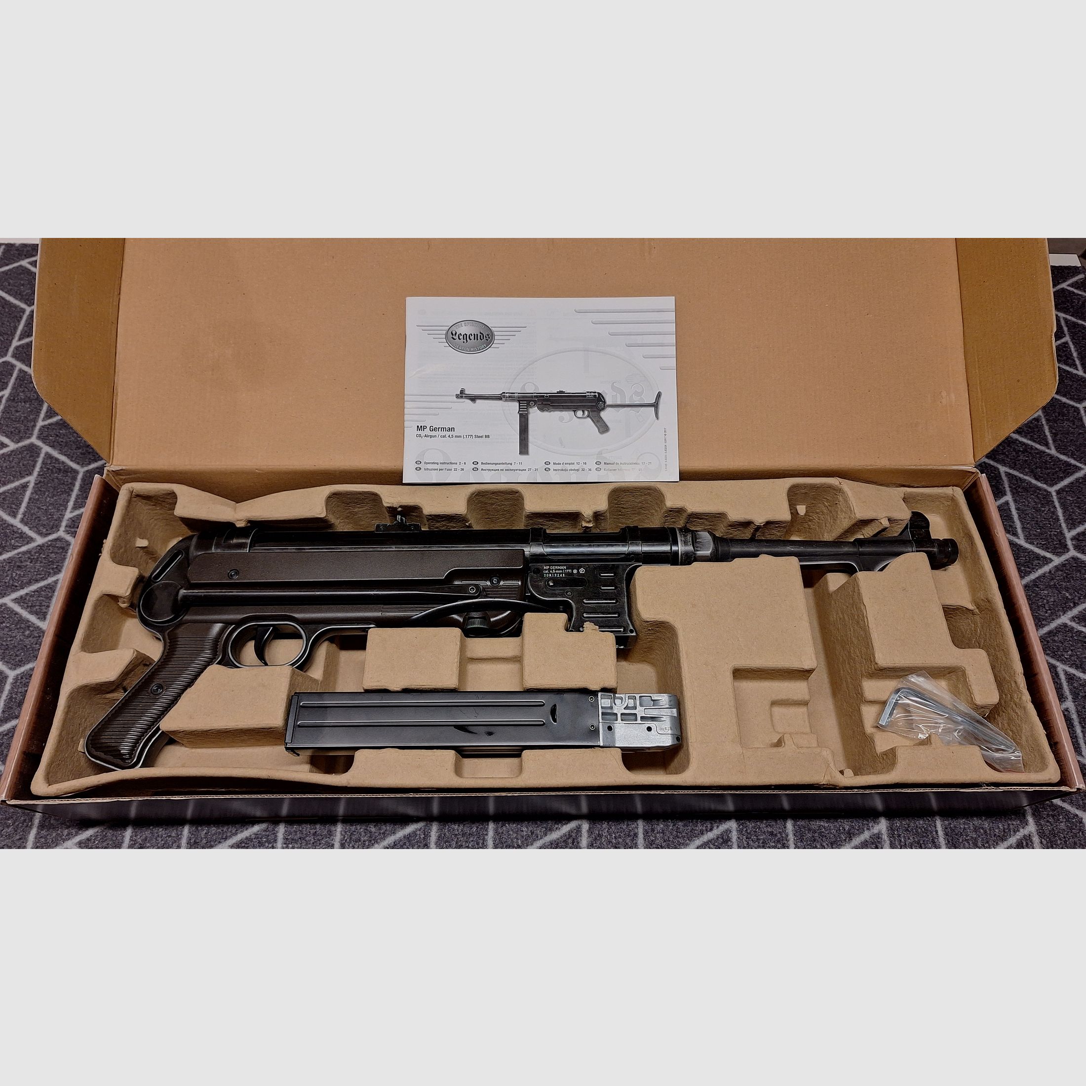 Legends MP German Legacy Edition - 4.5 mm steel BB Co2 - NEW!