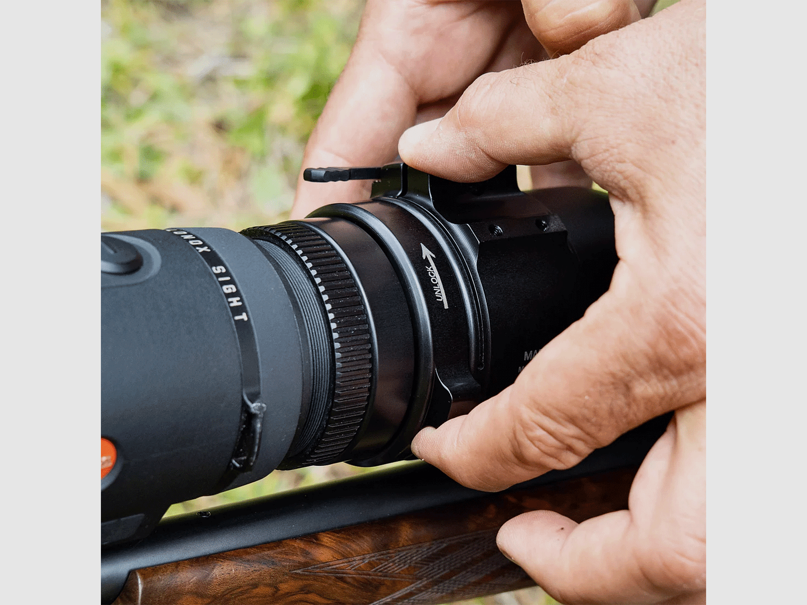 RUSAN – MODULARER ADAPTER FÜR LEICA CALONOX 2 ZIELGERÄT, ZIELGERÄT UND ZIELGERÄT SE – 56 mm, Bild 4 von 5