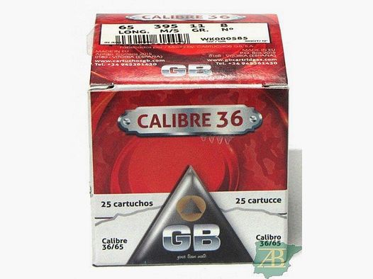 Kiste Patronen GB Kal. 36 11gr