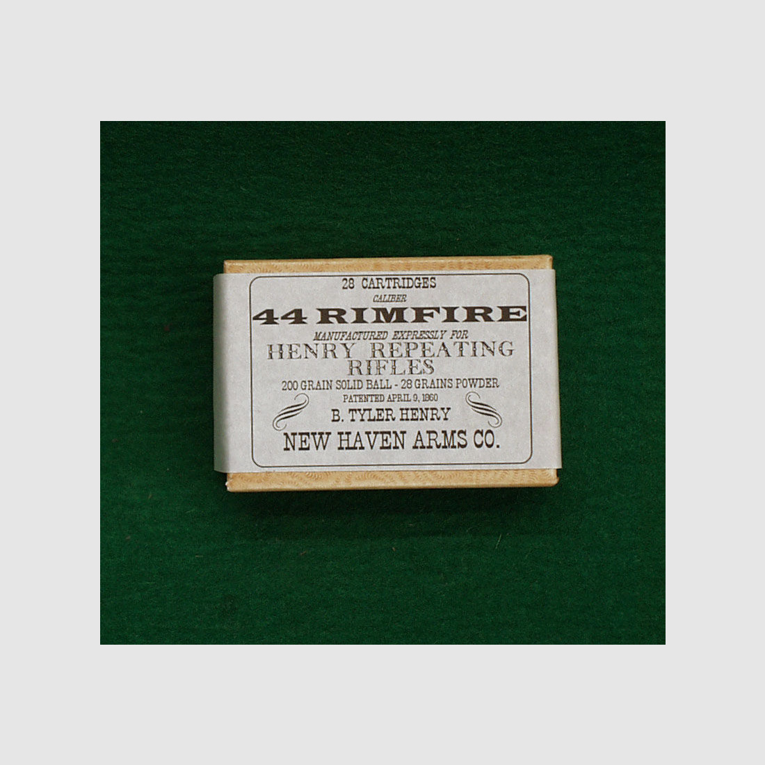 Replika	 Patronenschachteln .44 Rimfire