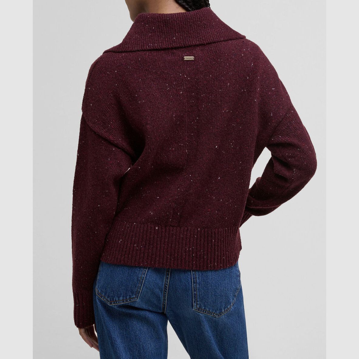 Barbour Pullover Lavensdale rojo HW25