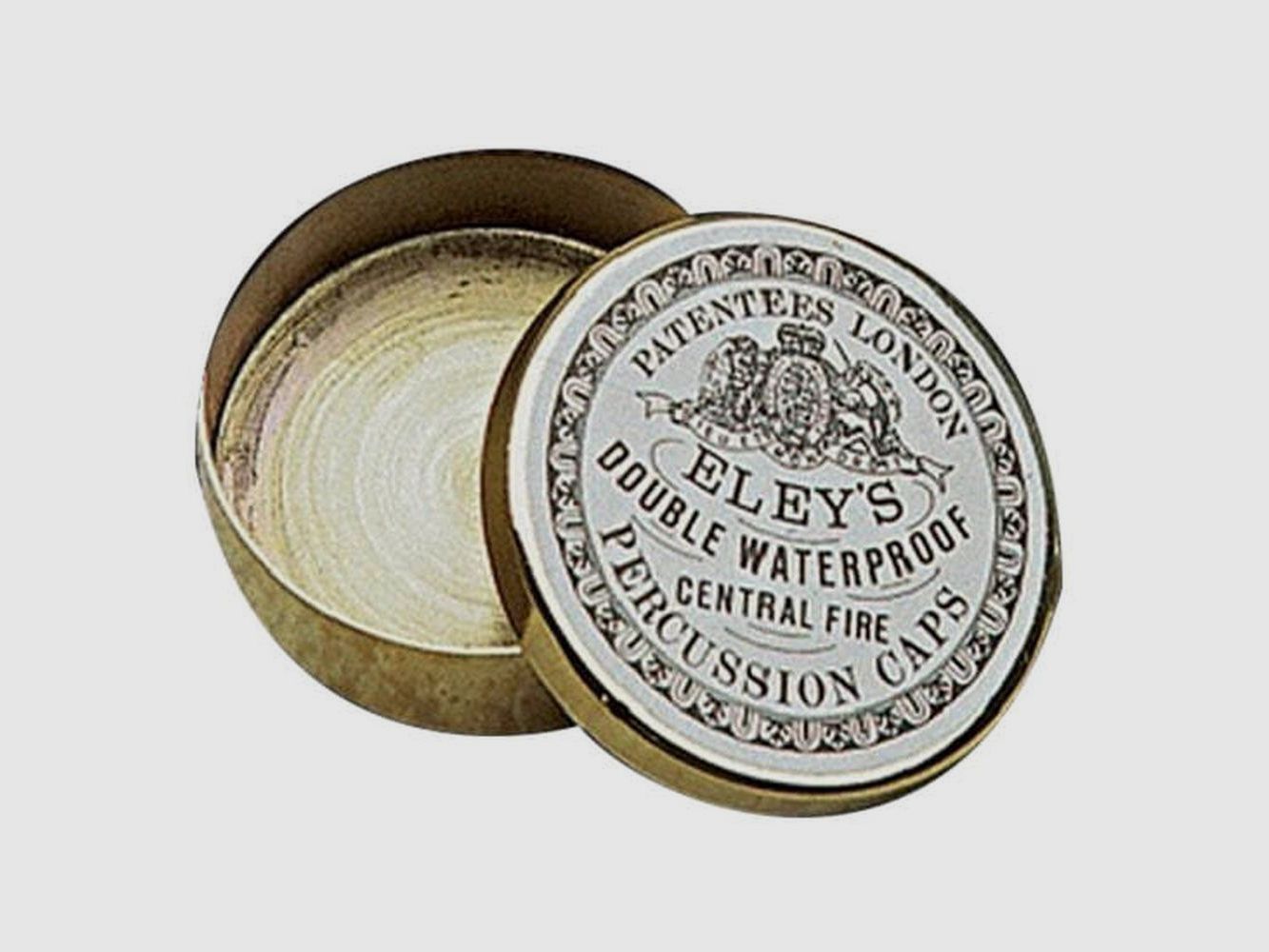 Leere Zündhütchenbox aus Messing Vintage Davide Pedersoli C. - Langlebige Aufbewahrung - Authentische Ästhetik - Für Sammlung und R, Bild 4 von 4