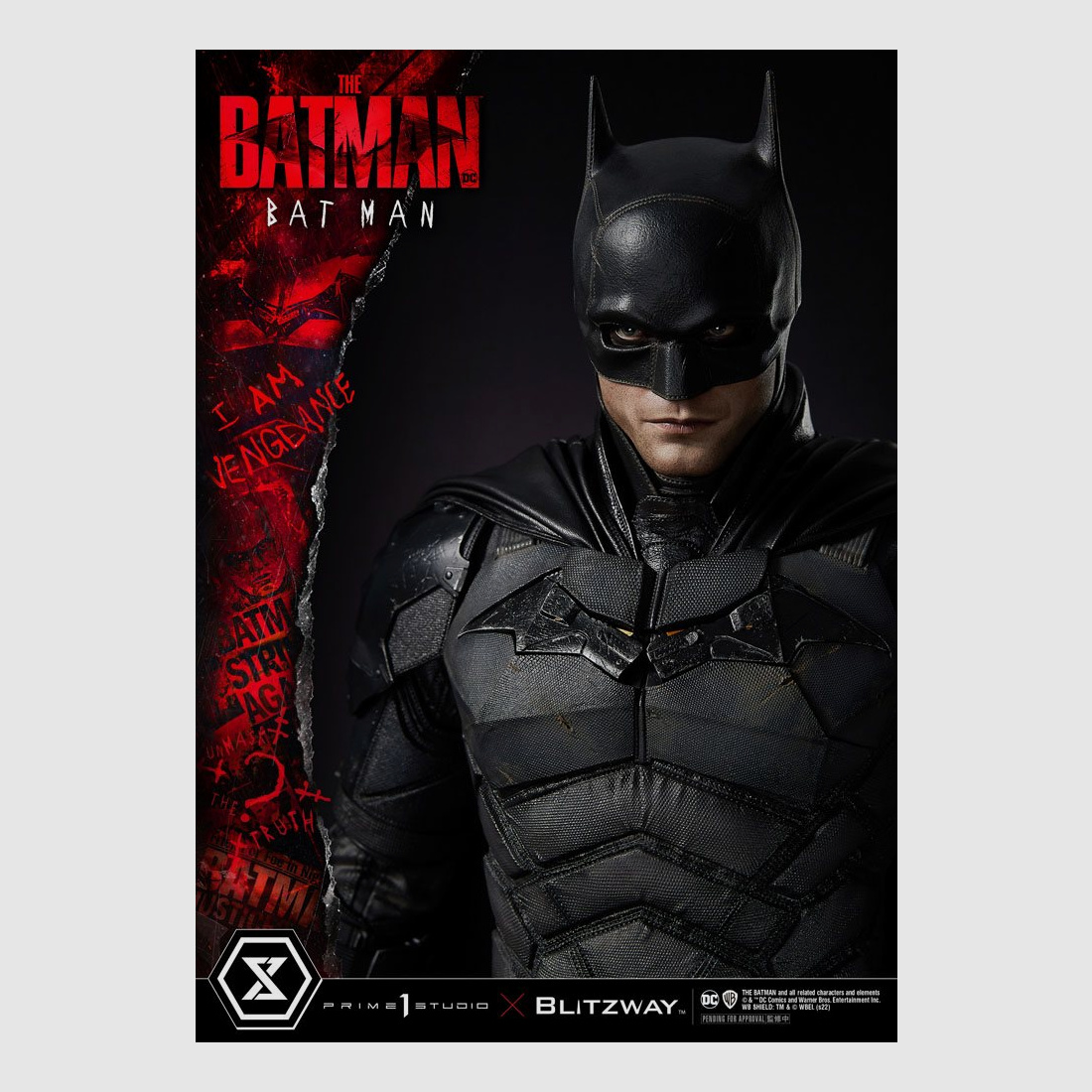 The Batman Museum Masterline Statue 1/3 Batman Bonus Version 79 cm | 42996