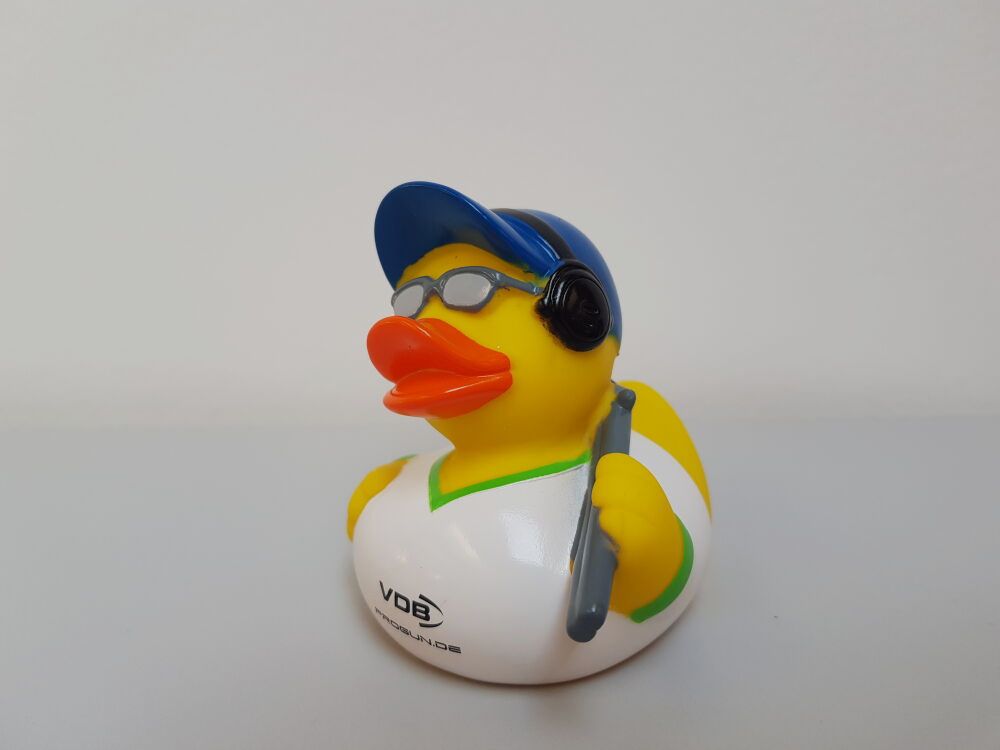 VDB rubber duck - bath duck clay pigeon duck