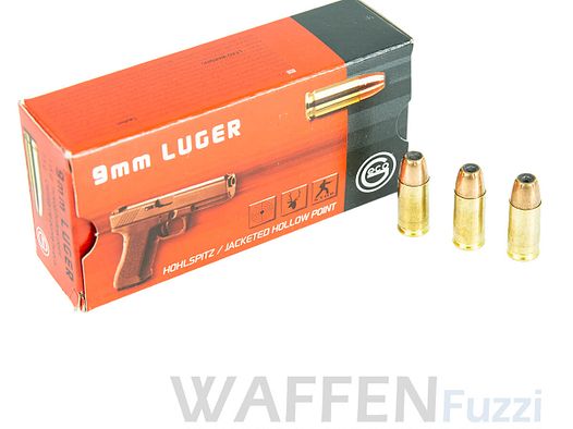Geco 9mm Luger Hohlspitz 115grs 50 Schuss