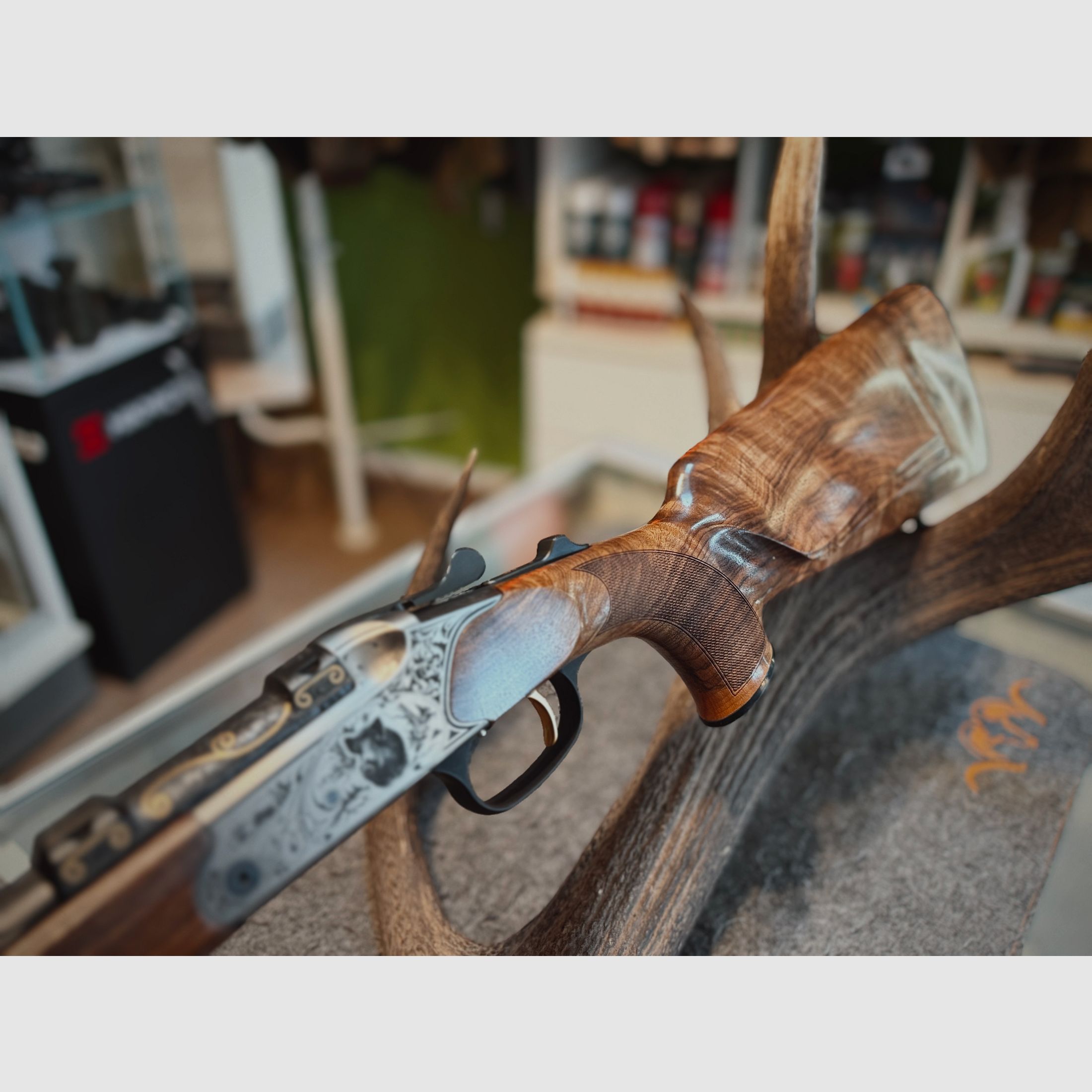 Blaser K95 Luxus – Kal. .270 Win – Custom Lauf mit Goldeinlagen