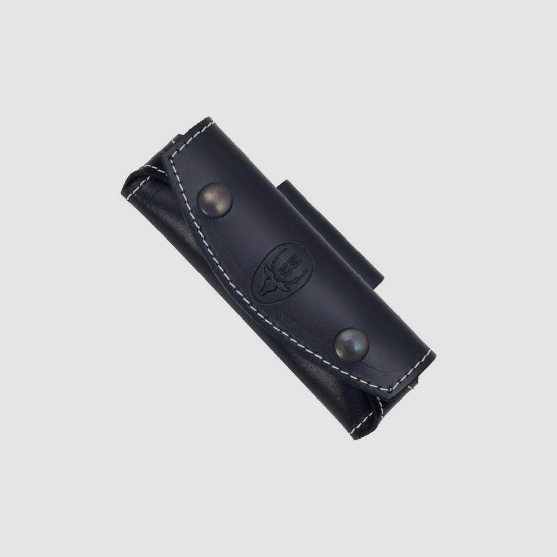 Muela Lederetui für Taschenmesser längs - quer schwarz 11 cm