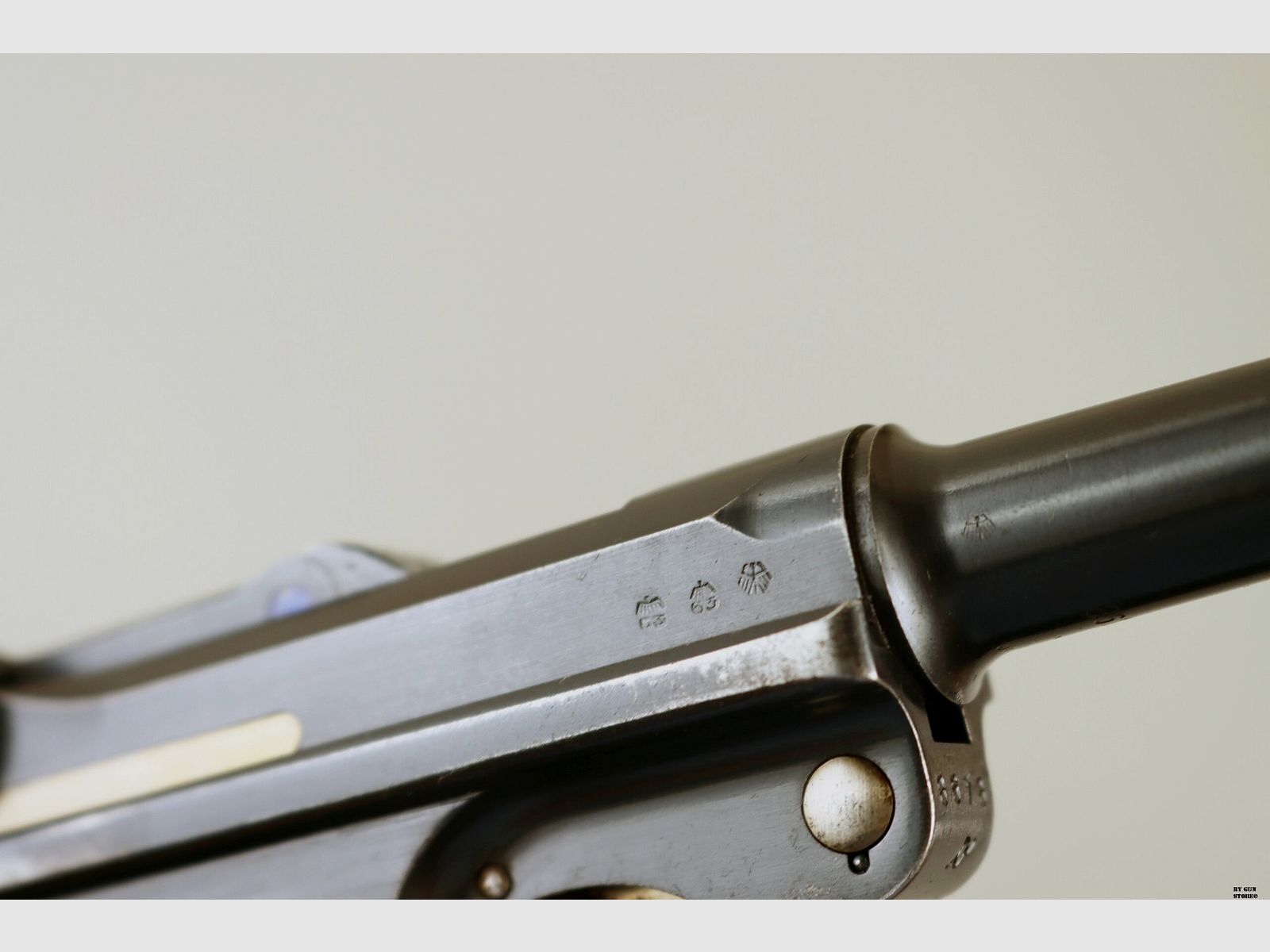 Pistola Mauser mod. Luger P08 S/42 cal. 9×19 matr. 8678, immagine 9 di 13