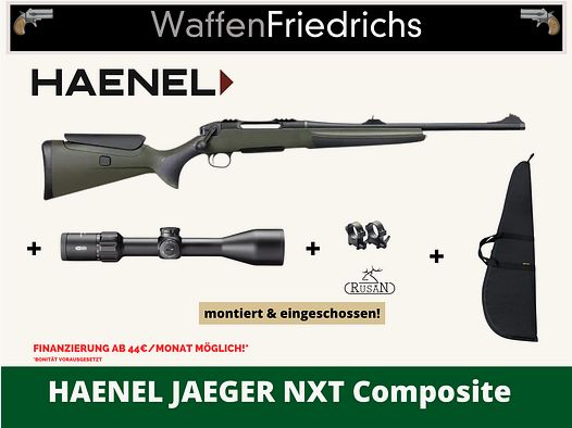 HAENEL JAEGER NXT Composite - Komplettangebot Set Junjäger "Horrido" - WaffenFriedrichs