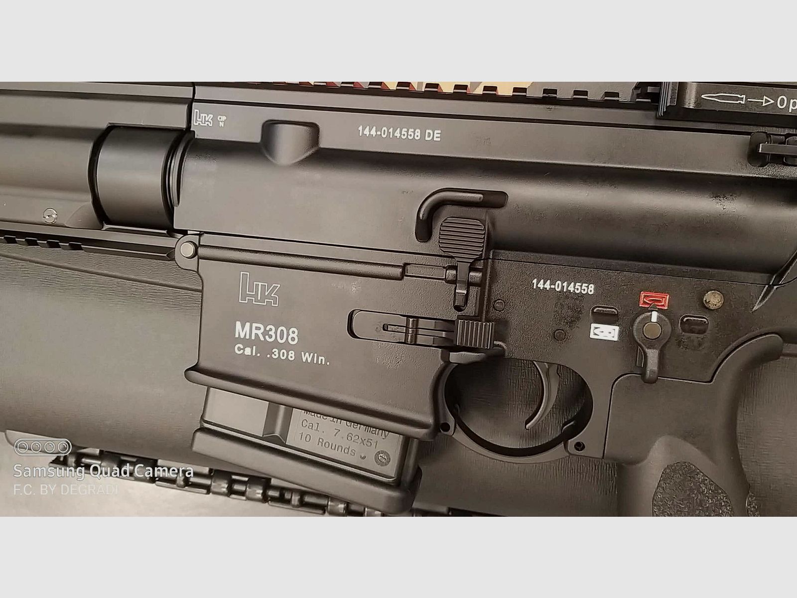 HECKLER & KOCH MR308 A3 CZARNY, zdjęcie 4 z 4