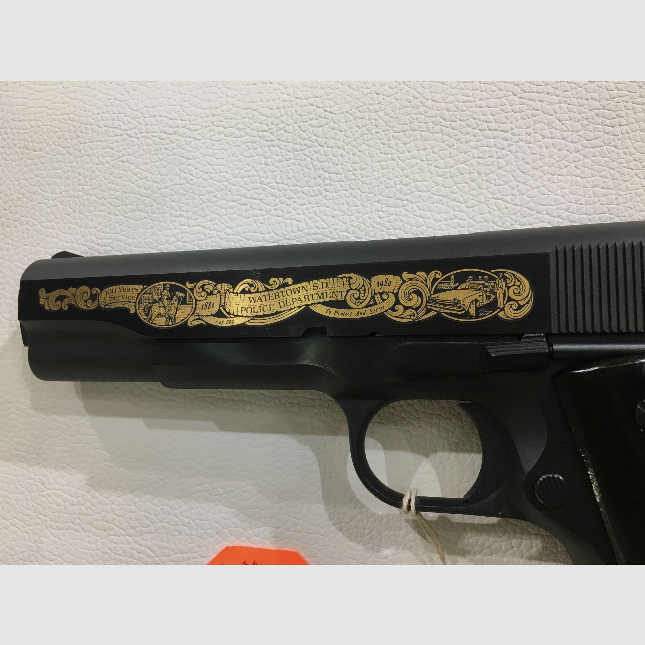 COLT 1911 A1 WATERTOWN S.D. POLICE DEPARTMENT Colt Custom Shop – 45 ACP, Bild 2 von 10