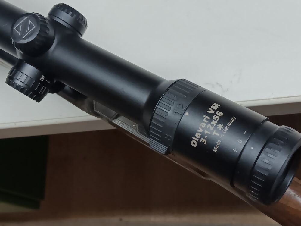 Heym Doppelbüchsdrilling Mod. 37 B