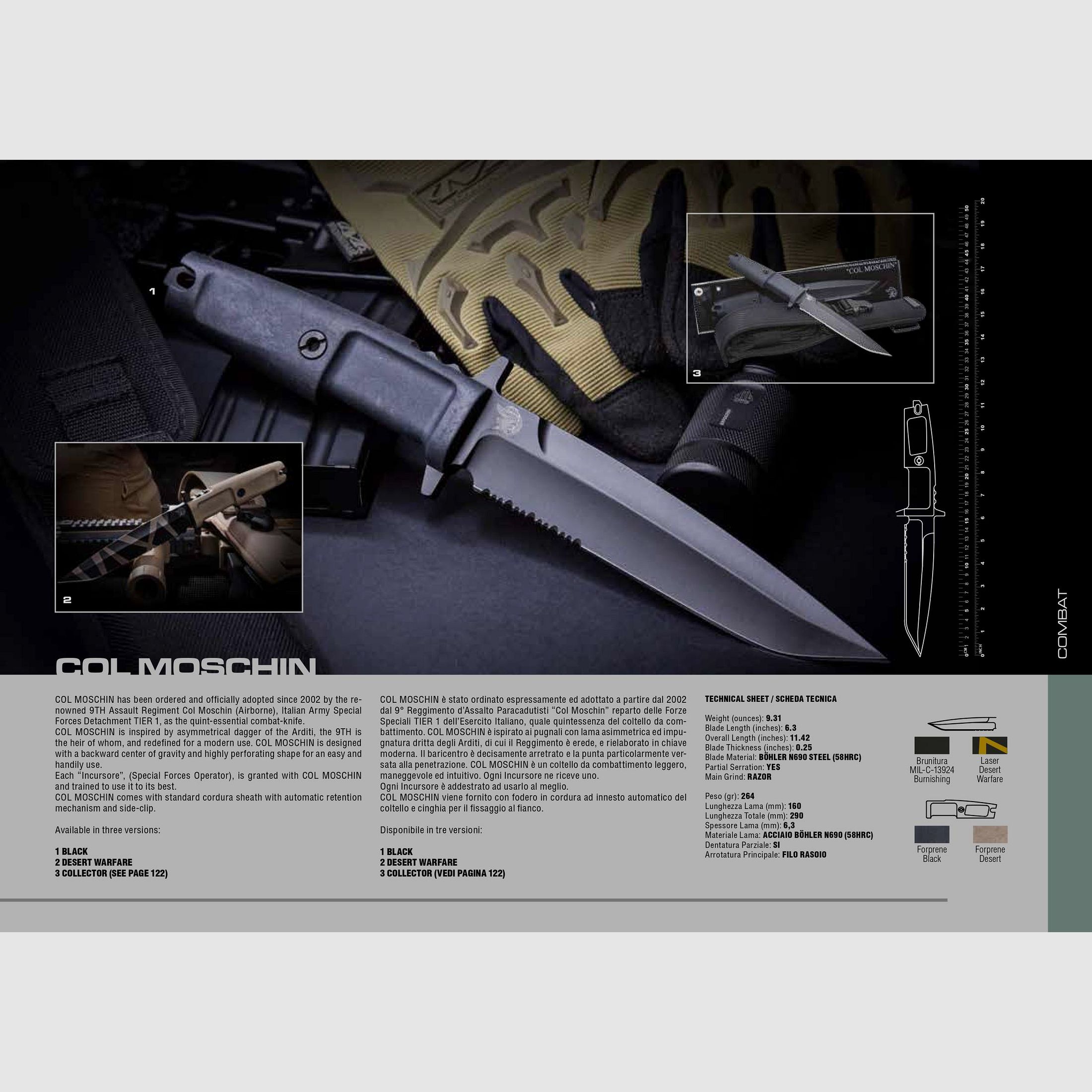 EXTREMA RATIO LAMA FISSA – COMBATTIMENTO, Bild 7 von 8