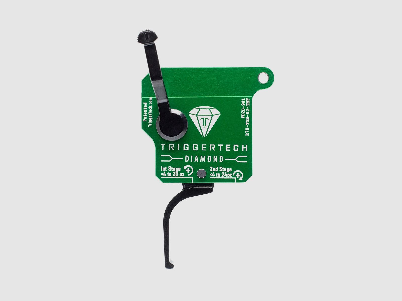 Spust Triggertech Rem 700 Clone 2-Stage Diamond Flat - R70-TGB-02-TNF