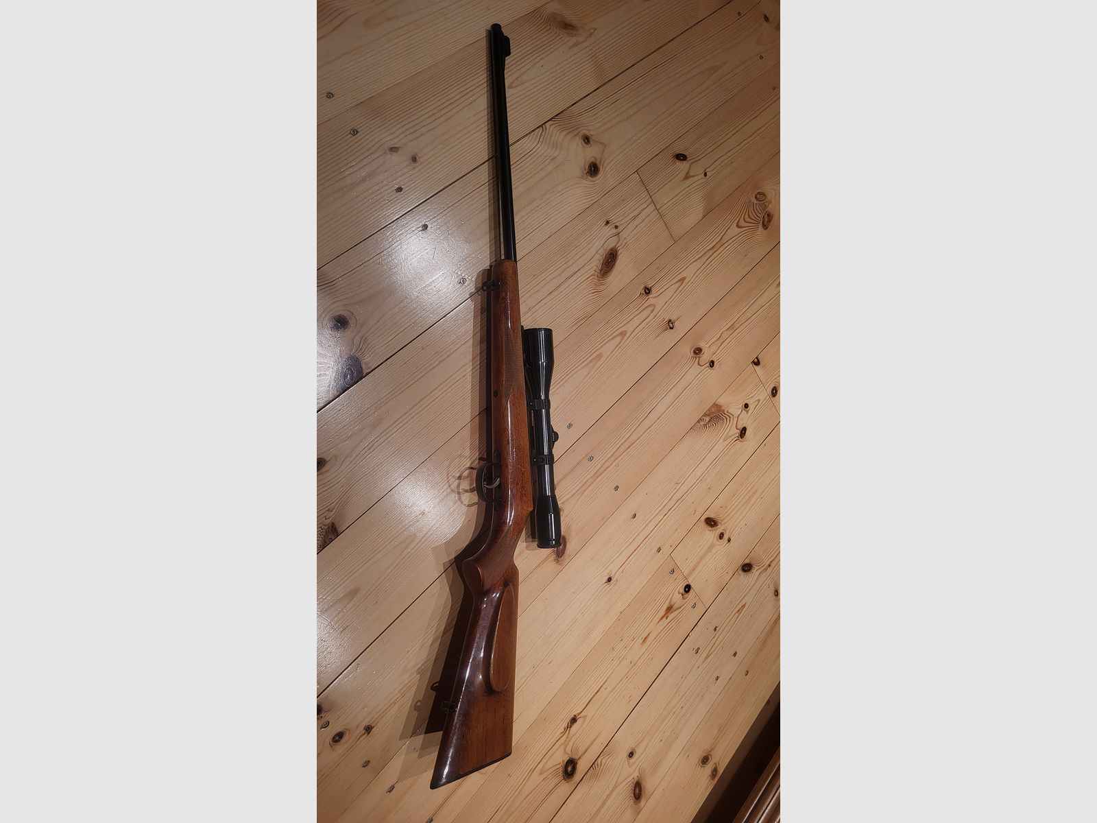 Rep-Büchse Anschütz, calibro 22Ir con telescopio