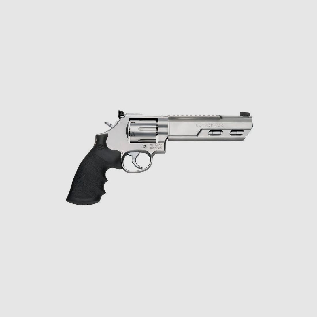 Smith & Wesson (S&W) Revolver Mod. 686 Competitor, 6" Cal. .357 Magnum, Acciaio/Inossidabile Opaco