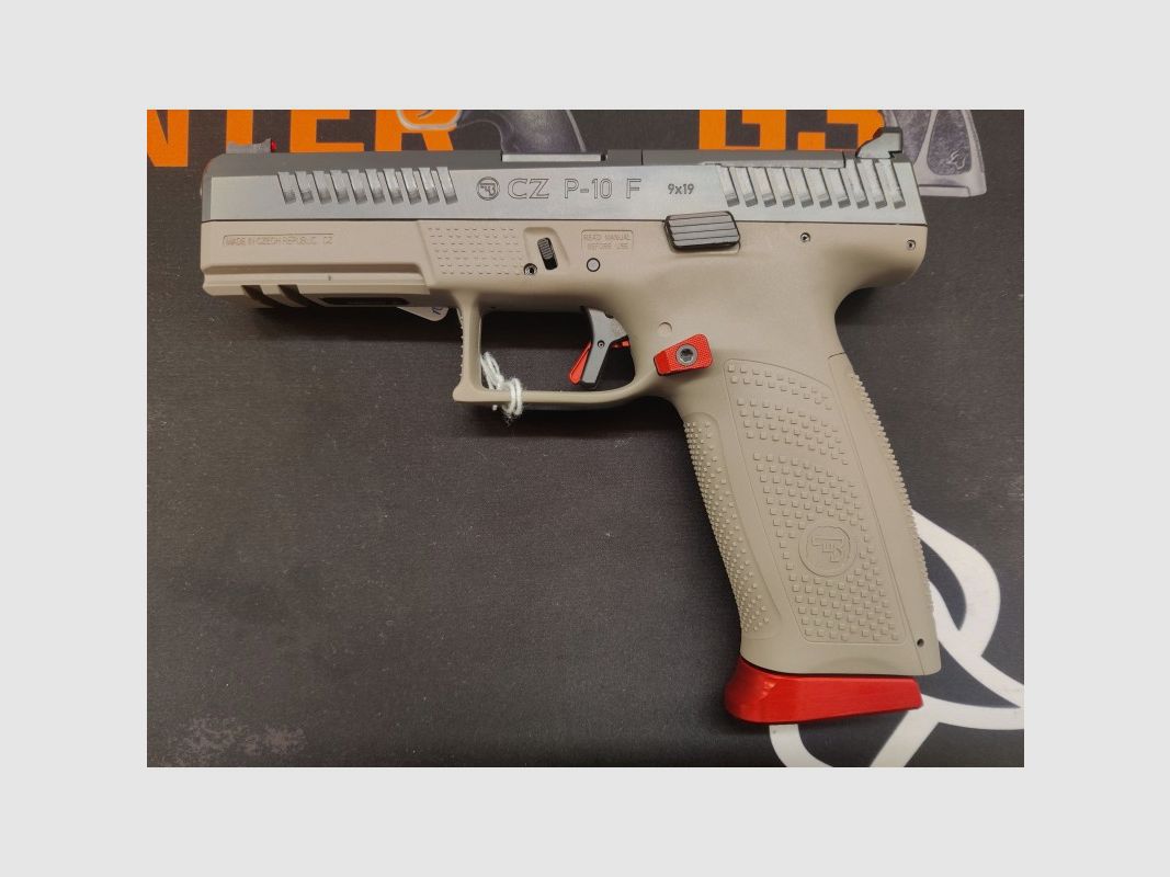 CZ P-10 F FDE/RED 9 mm, image 2 sur 4