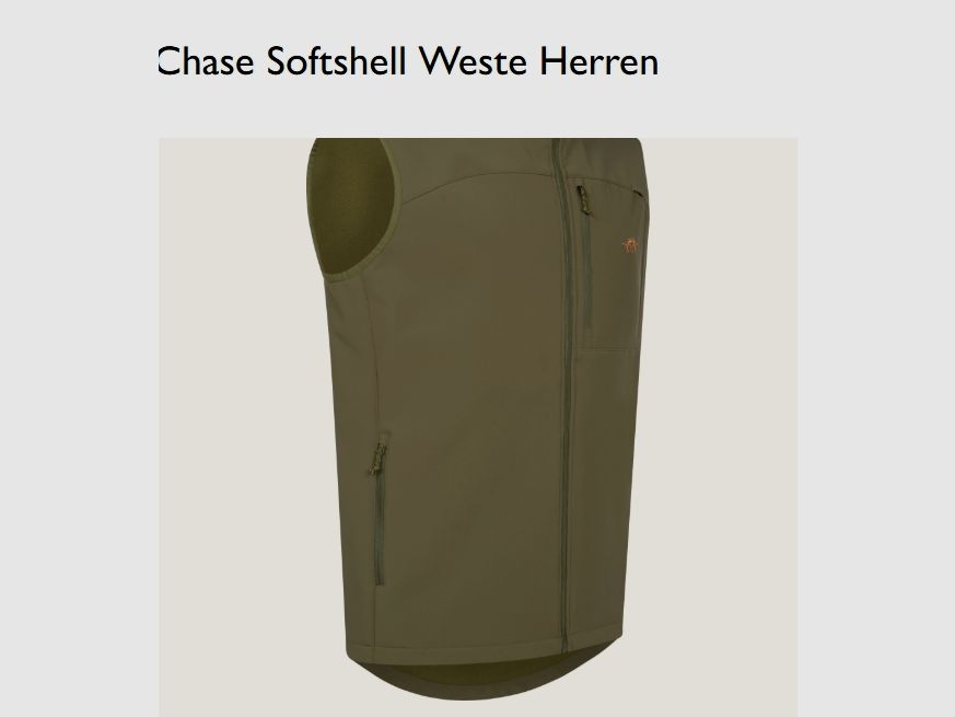 Blaser Chase Softshell-Weste Herren – Dark Olive, Bild 3 von 4