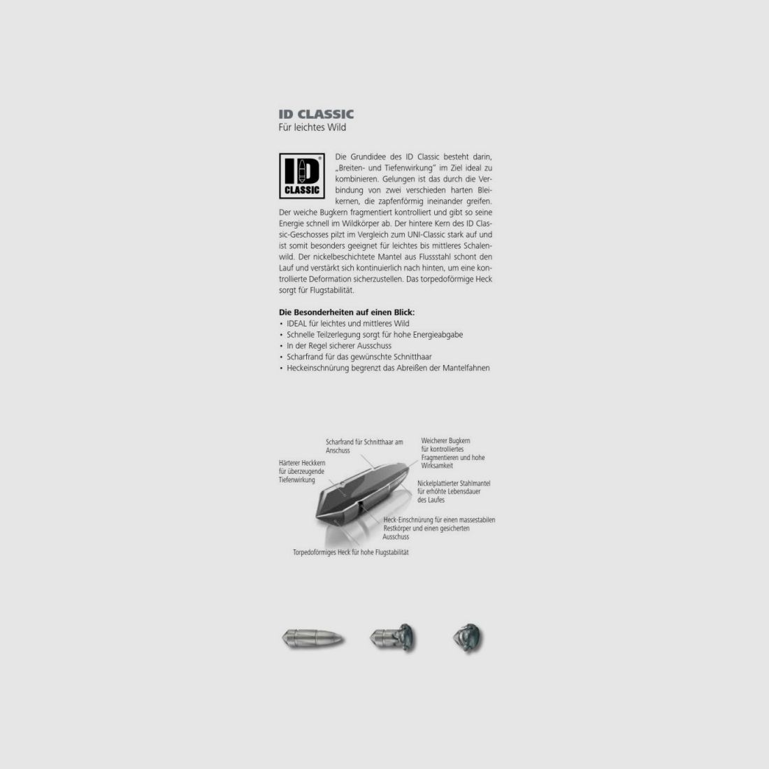 RWS 8x57 JS ID Classic 12.8 g, Bild 3 von 3