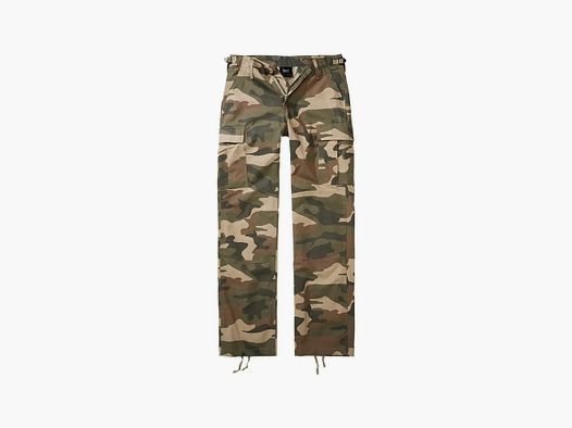 Brandit Brandit Pantaloni BDU Ripstop Donne - Light Woodland / XXS