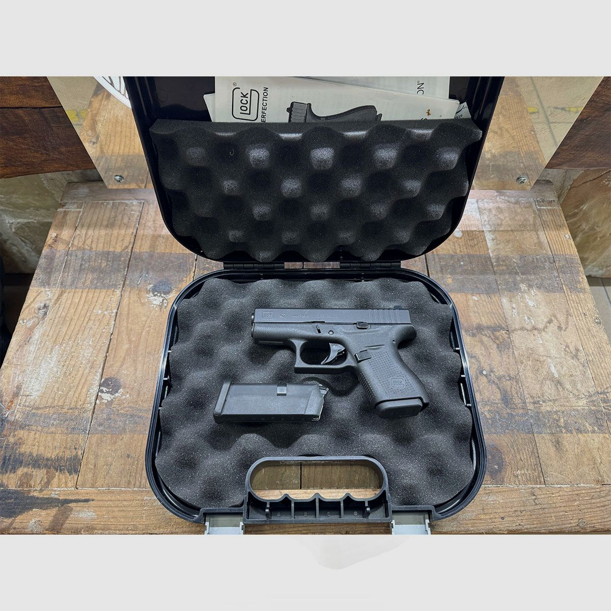 USADO – PISTOLA – GLOCK MOD. 42 cal. 380 AUTO | 9 CORTO, imagen 5 de 5