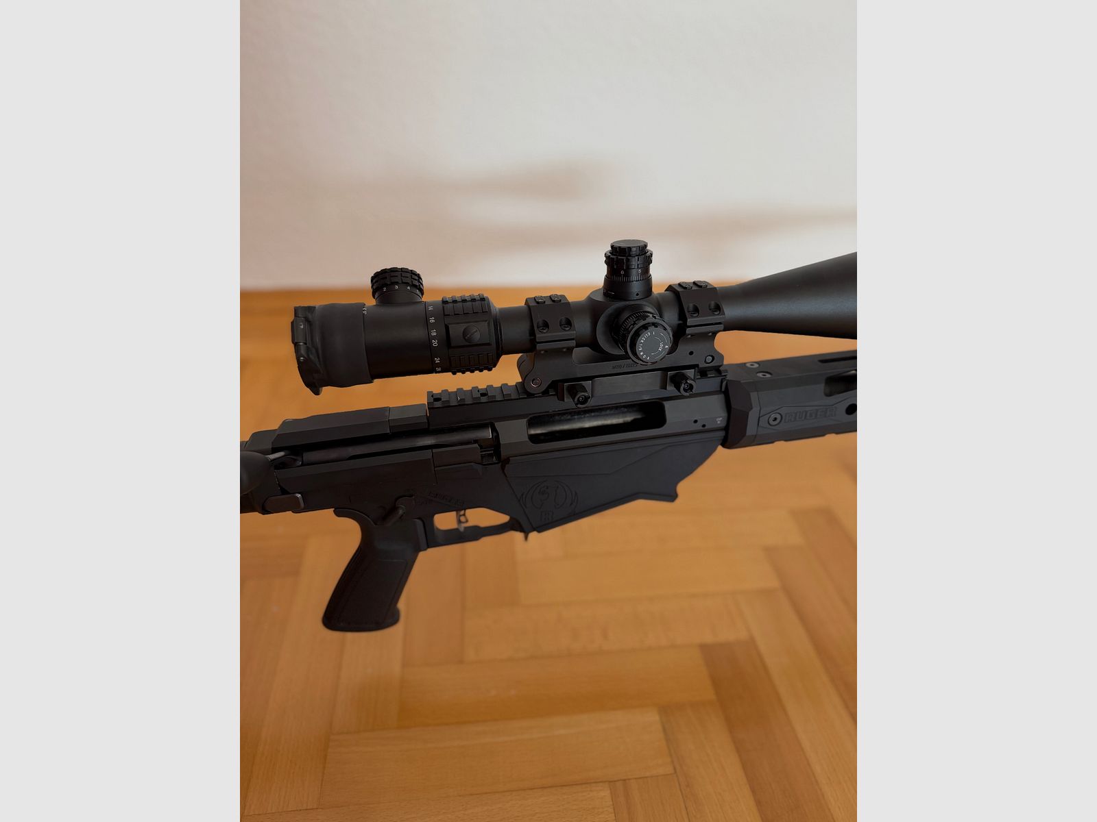 Ruger Precision Rifle cal .338 inkl. Zielfernrohr, Zweibein & Zubehör - Top Zustand 