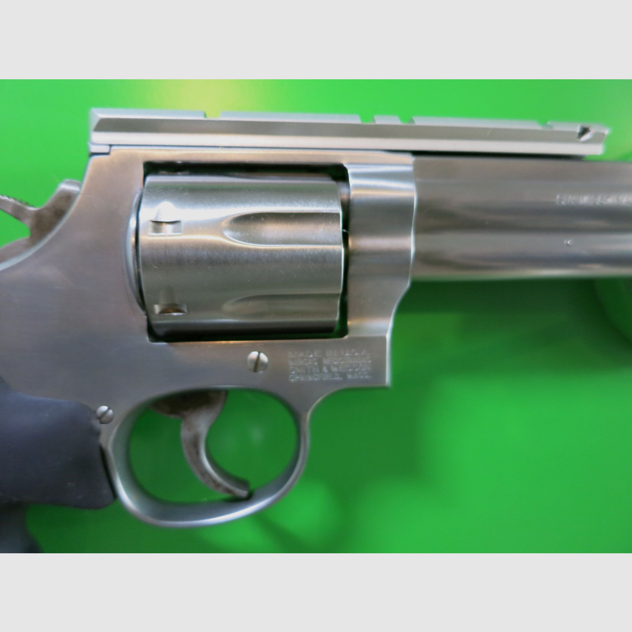 Smith&Wesson Mod. 686 Plus 6, .357 Magnum, 6" Lauf, stainless, Picatinnyschiene   #1-