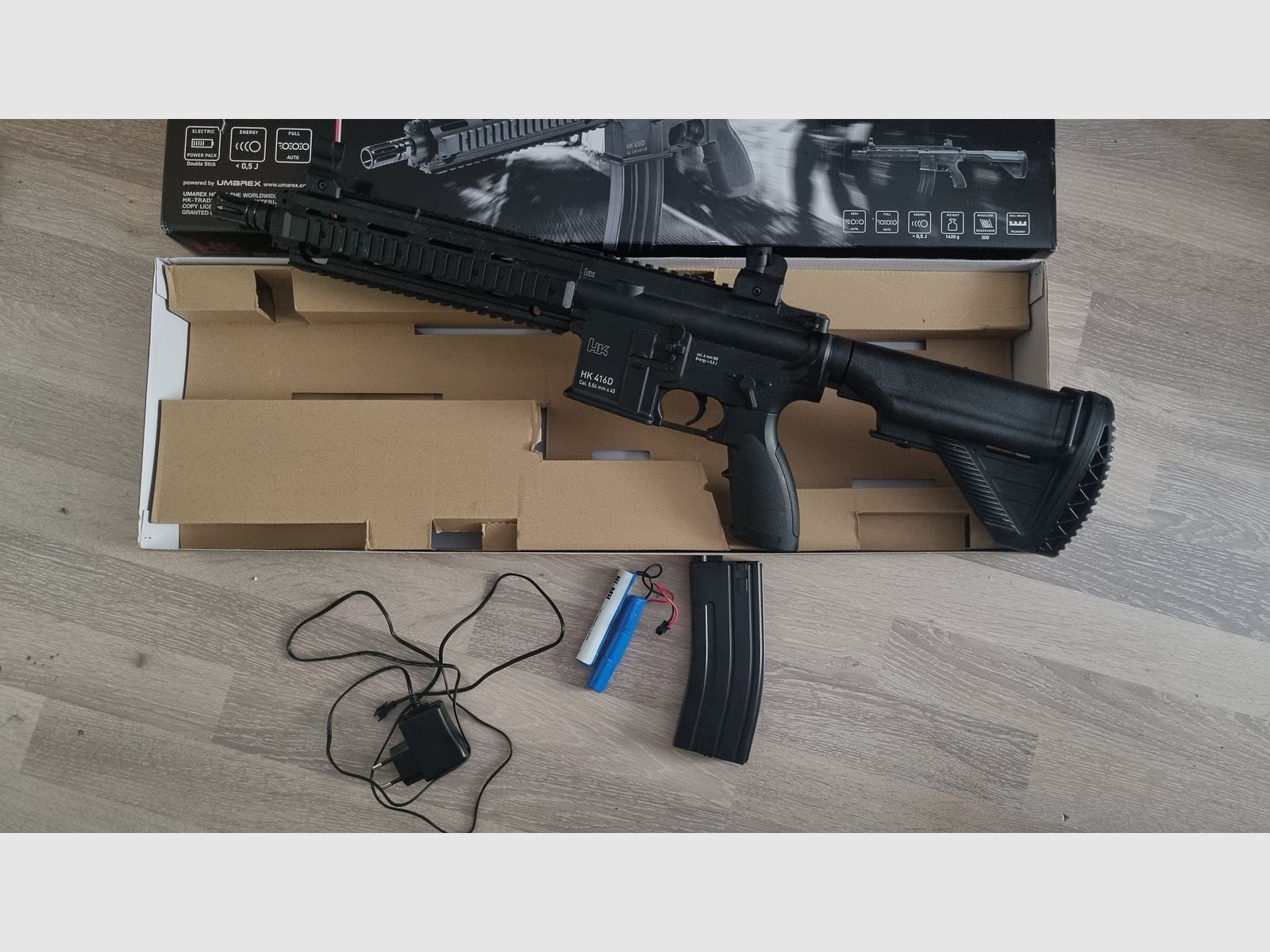 Airsoft HK 416D 0,5 Joule