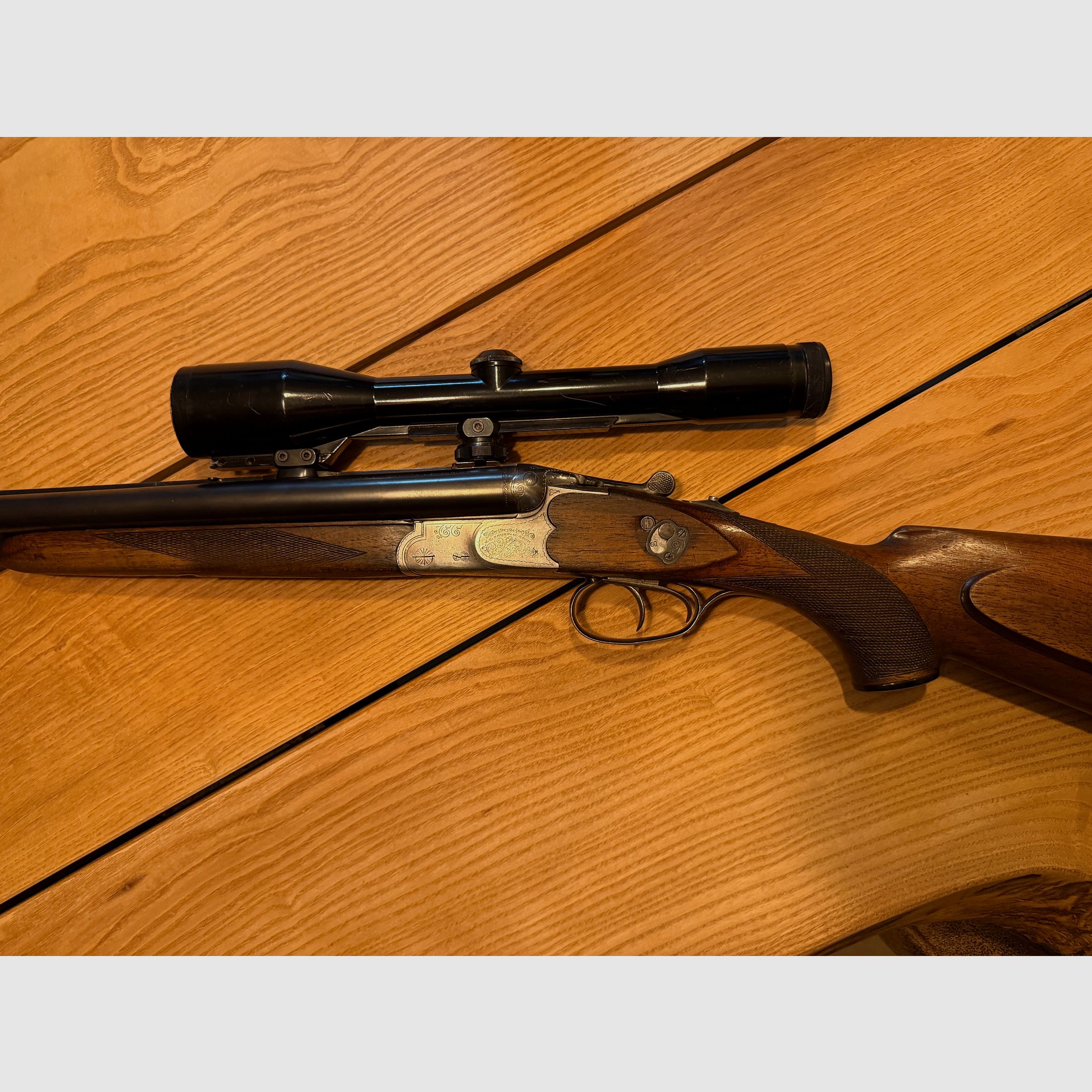 Sauer Drilling 8x57IRS / 16/70 / .22 Hornet Einstecklauf