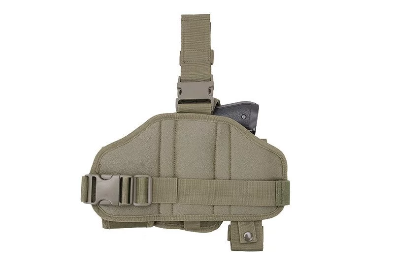 Modular thigh panel with holster – olive, image 4 of 14