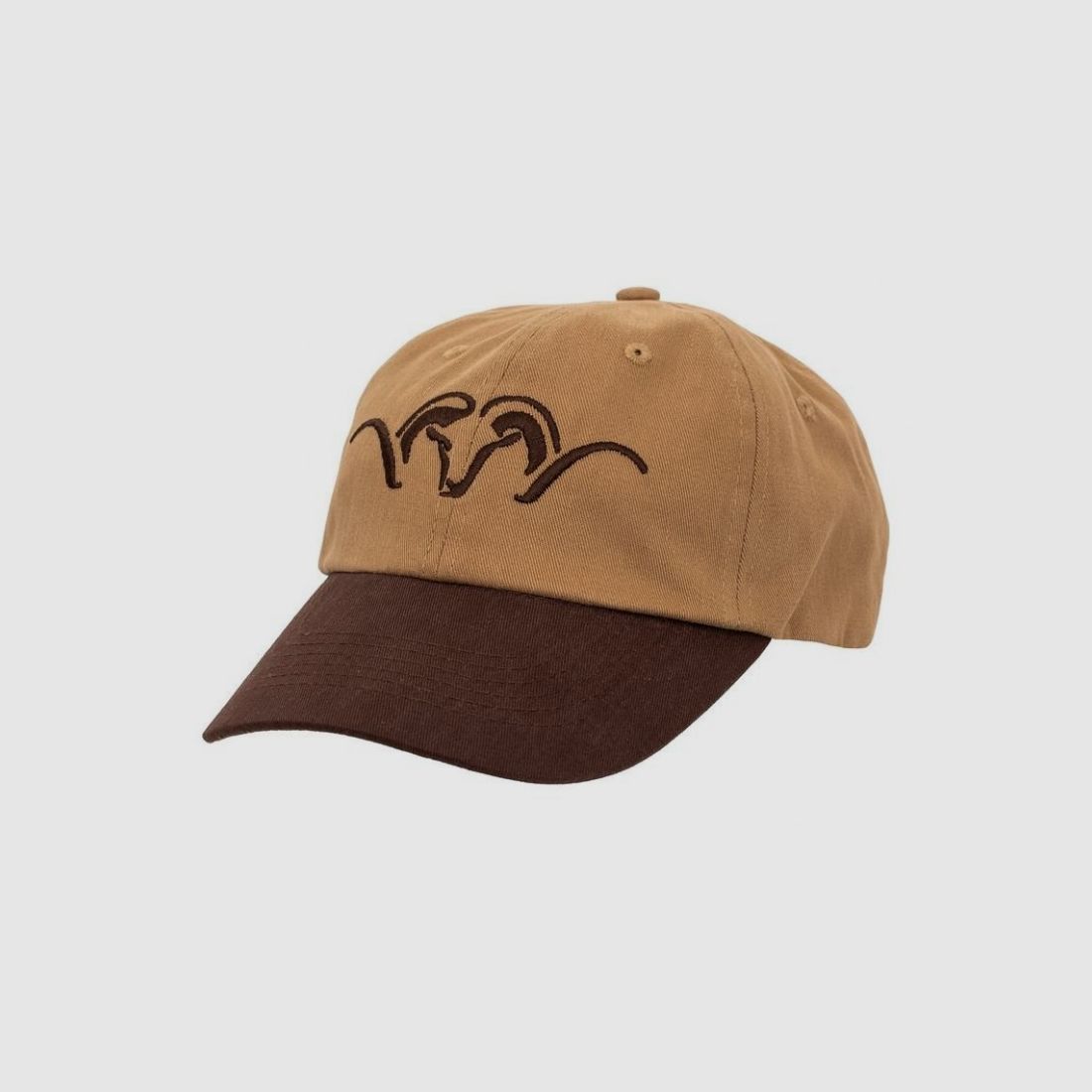 Blaser B Hut beige mit brauem Schirm