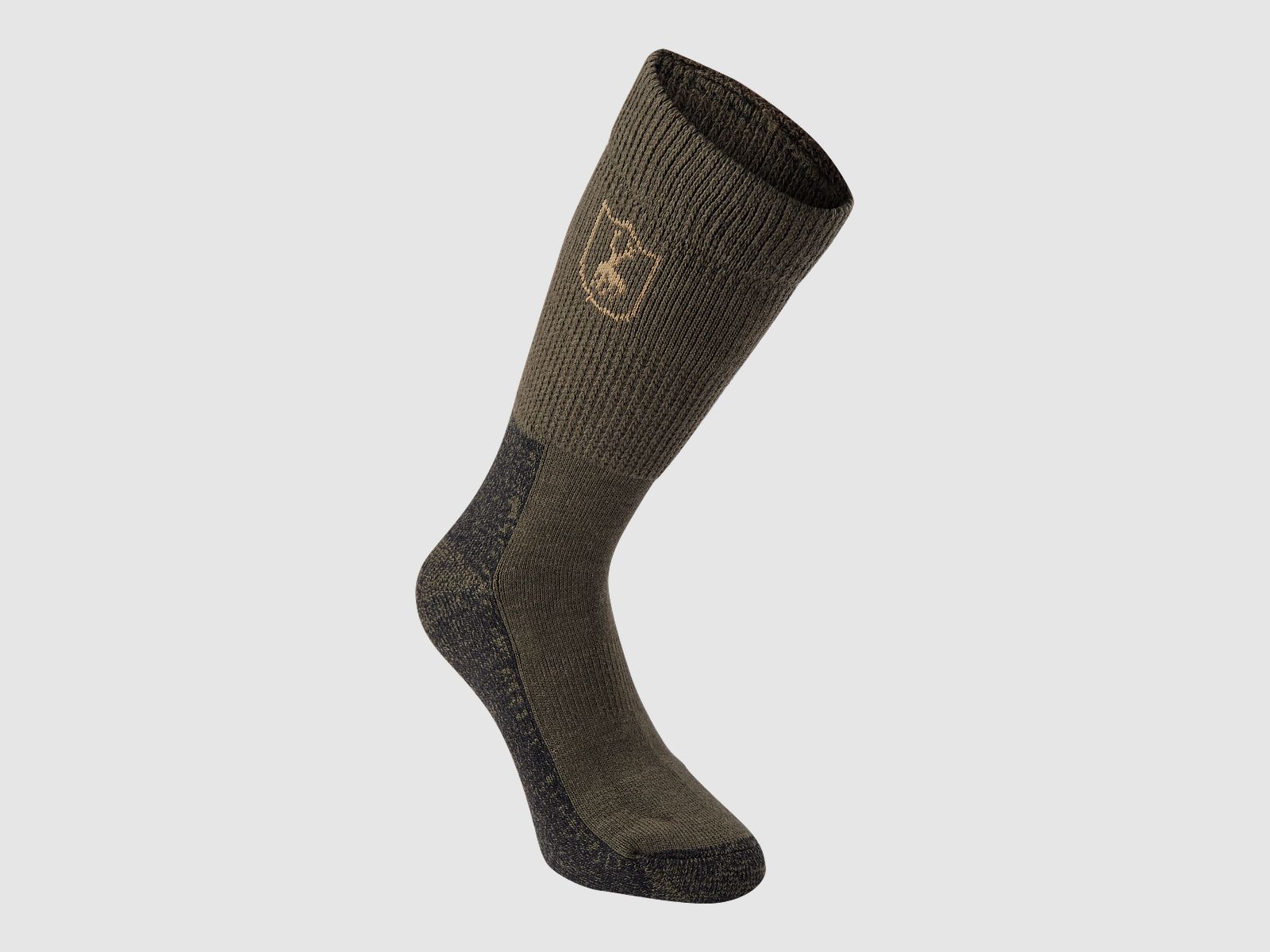 Wool Socks Deluxe - short - Grape Leaf - Size: 40/43