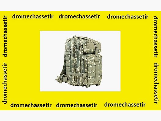 Sac a dos tactique multi poches, camo digital américain