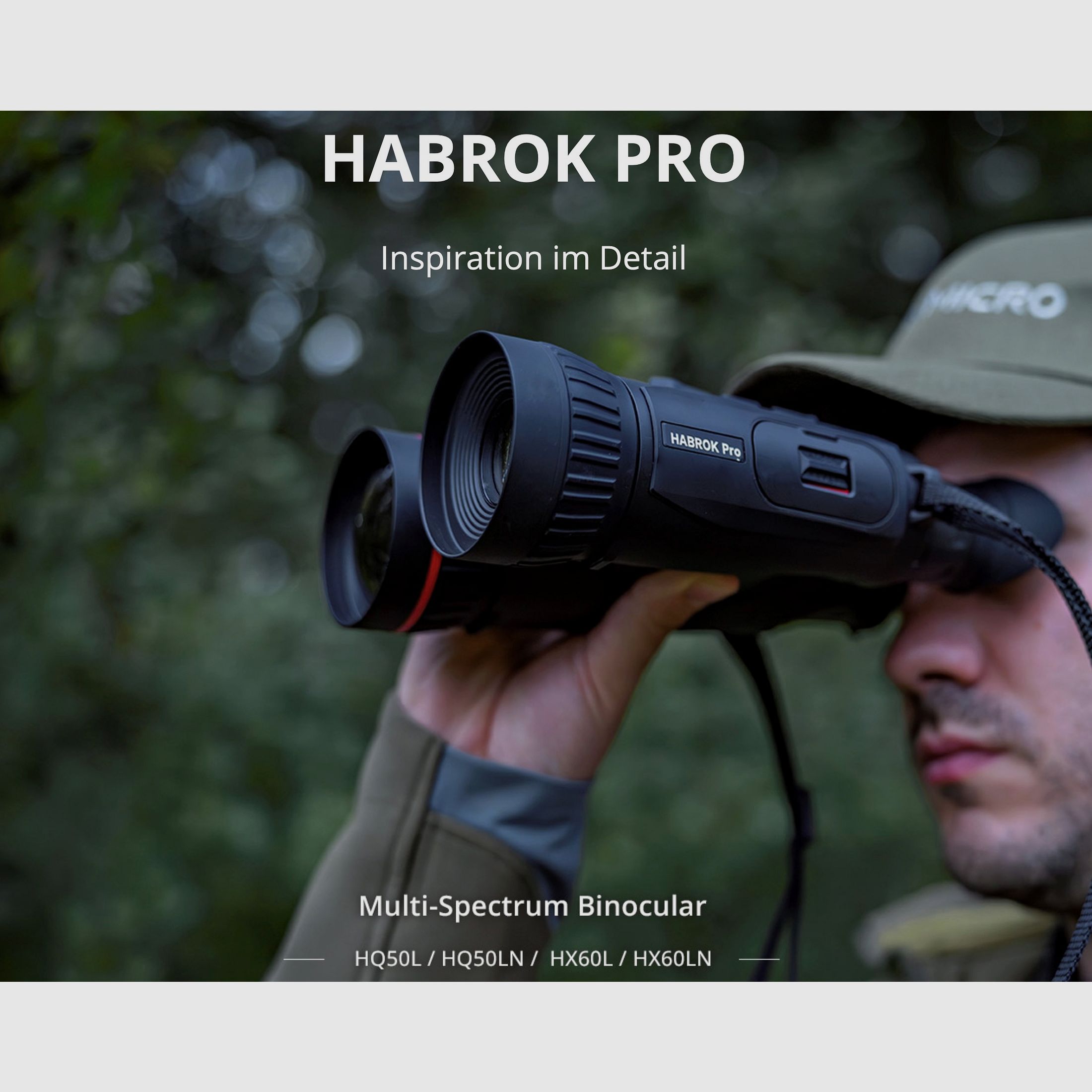 Hikmicro Binocular Habrok Pro HQ50LN Wärmebild Nachtsicht Digitalkamera 1920 × 1080 OLED