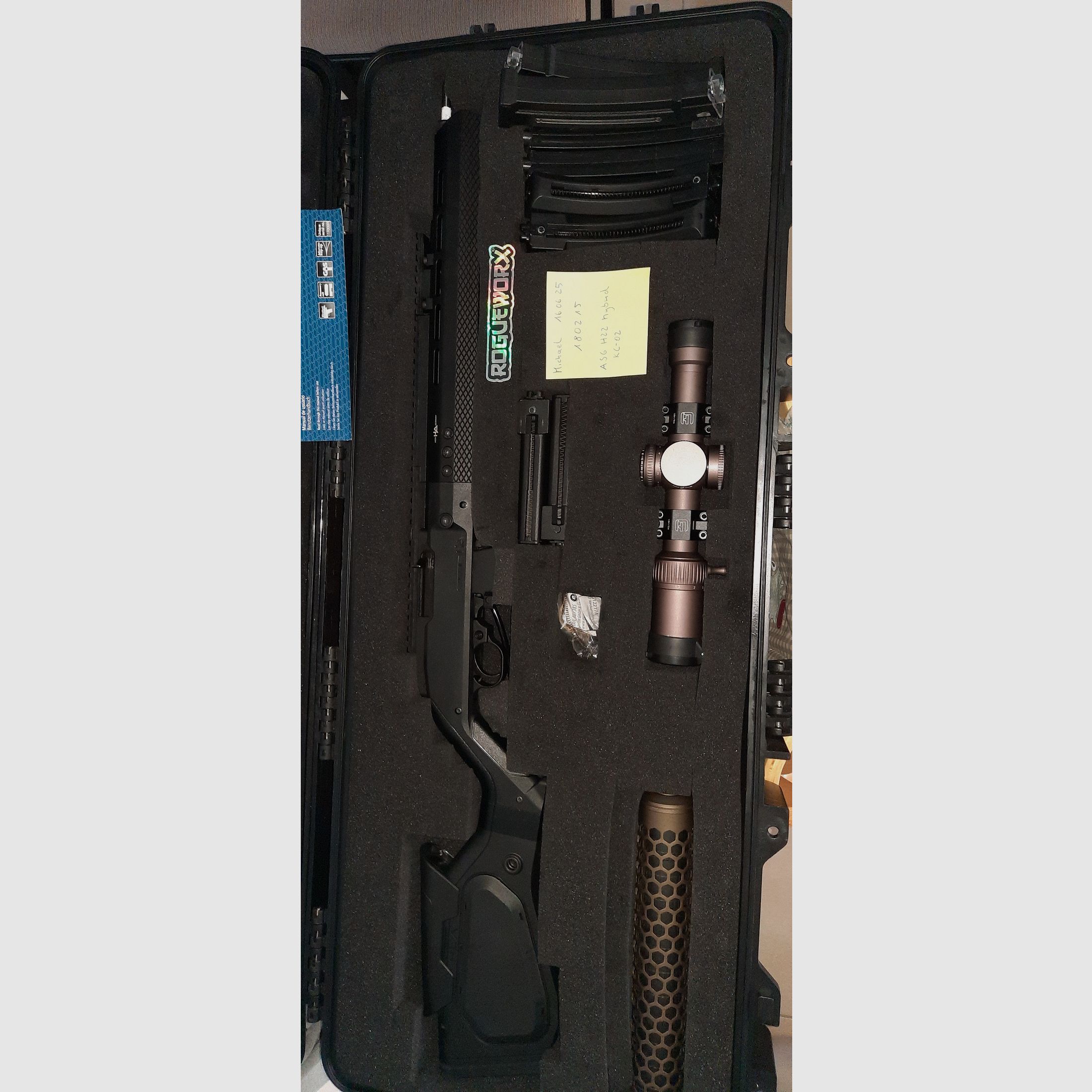 ASG h22 hybrid hera arms Kc-02 