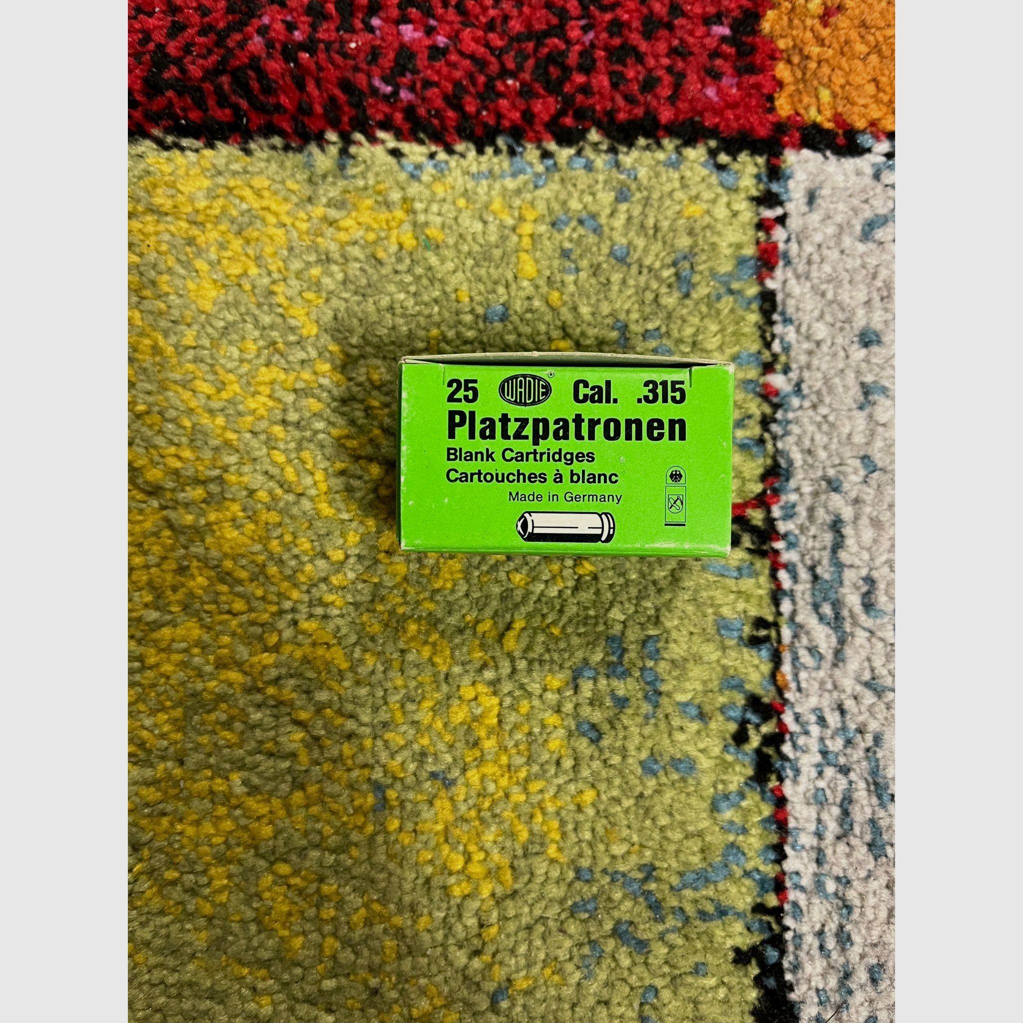 Cal. .315 k blank cartridges Wadie - collector