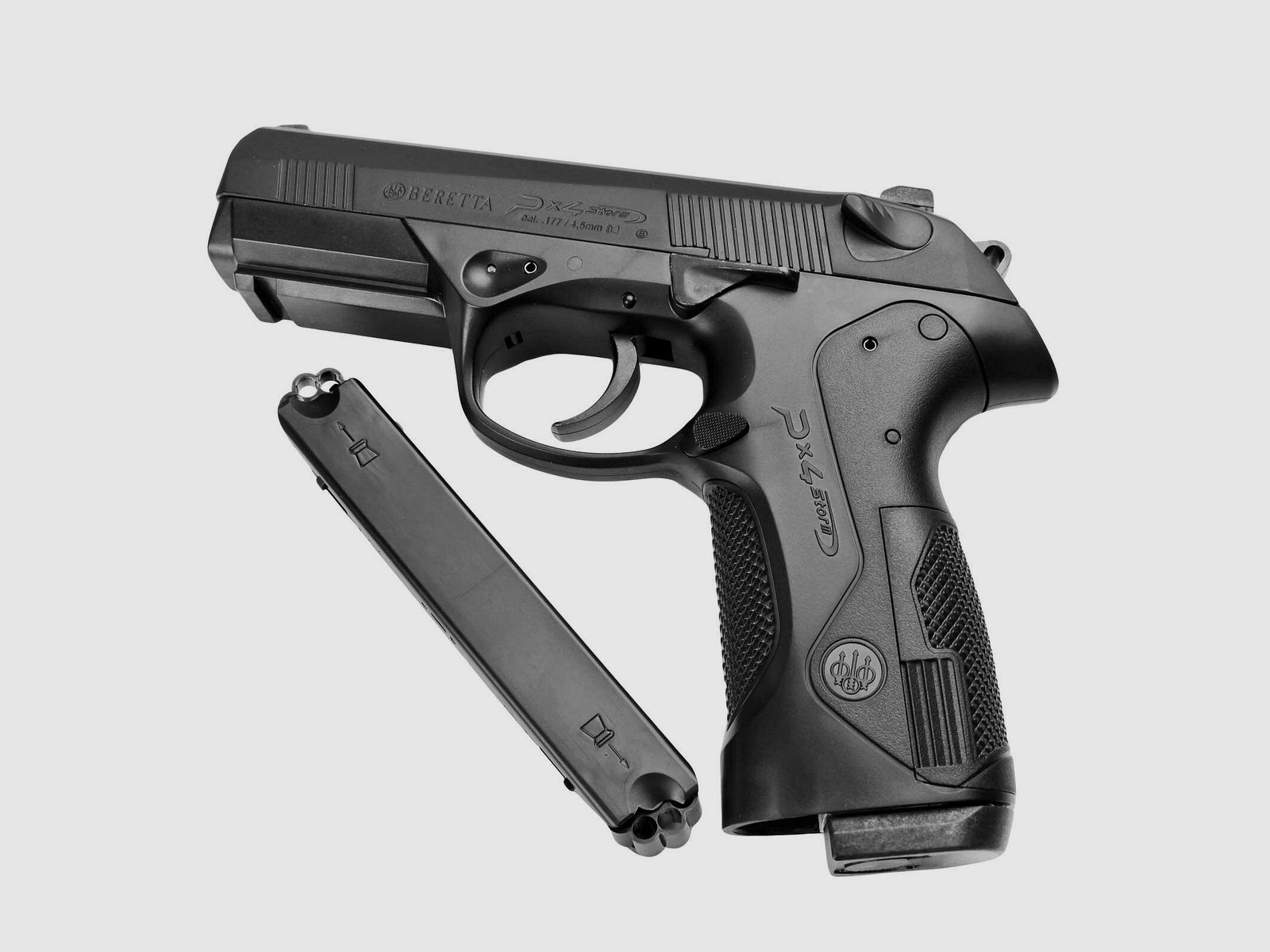 Luftpistolenset Beretta Px4 Storm 4,5 mm Diabolo/Stahl BB Co2-Pistole (P18)